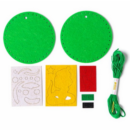 Do -it -yourself Christmas ball with your own hands for the New Year "Snake", New Year's set for creativity-2