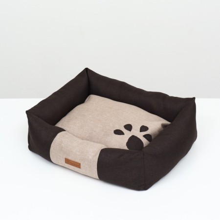 A lynker with a removable pillow "Paw", Rogozhka, 50 x 40 x 15 cm-3