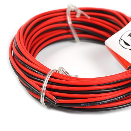 Acoustic cable REXANT SHVPM, 2 x 0.50 mm², 5 m, red-black, 01-6103-3-05-1