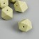 Busina silicone "polyhedron" Green jasmine d = 1.7 cm