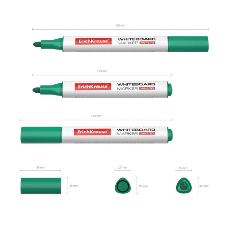 Erichkrause W-170, 2.0 mm boards, alcohol-based ink, green-1