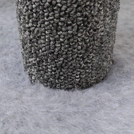 Complex for cats with a cascade clawk, carpet, 53 x 50 x 124 cm, gray-4
