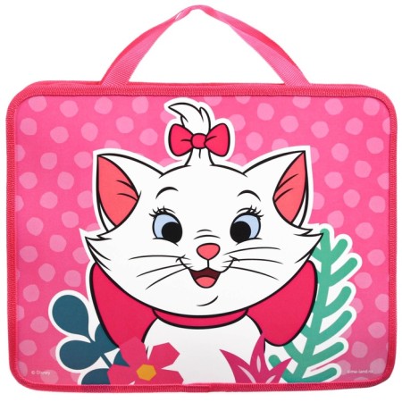 Folder with A4 handles, 33x26x7.5 cm, plastic, cats aristocrats-5