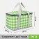 Tarmosumka with lightning, 14 l, green color