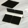 Furniture tundra, 40 x 40 mm, square, black, 8 pcs.