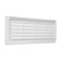 Radiator grate Zein Lux l1337, 130 x 370 mm, white