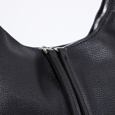 Bag-hobo "golden rain" with lightning, black color-3