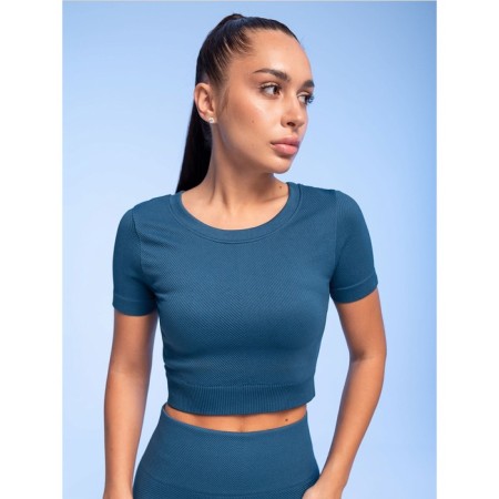 Sports T-shirt Feminic, size XS-S, sea wave color