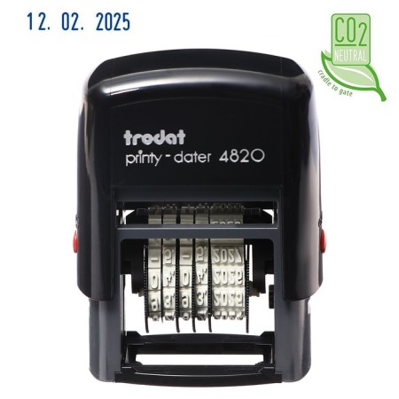 Automatic Trodat Printy 4820 Date, Date numbers, font 4 mm height