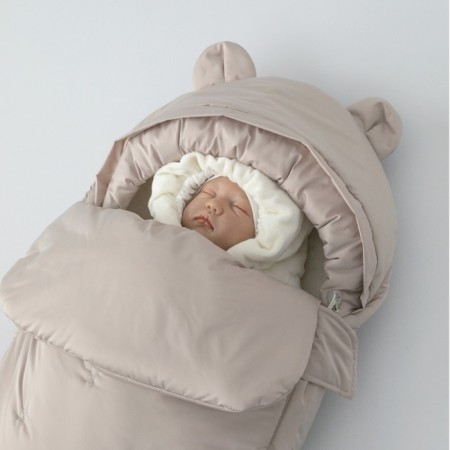 Set for discharge Winter Kinderlitto "New Orsetto", 5 items, height 56-62 cm, cappuccino color-8