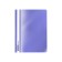 A4 180 μm folder, Erichkrause Fizzy Pastel, purple, transparent top, up to 130 sheets