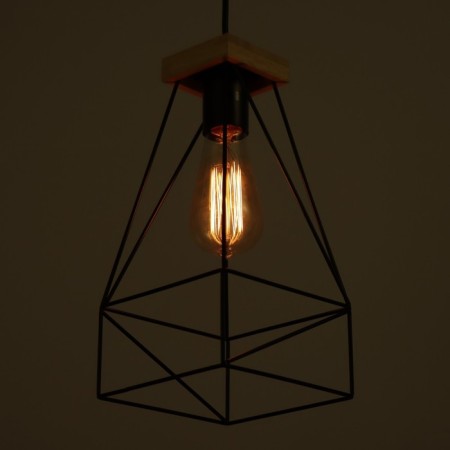 Lamp Bayerlux "Jenaz" E27 40W black 15x15x32-130 cm-3