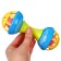 The rattle "Bright dumbbell", with elastic elements