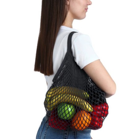 ALOSKA 34 x 34 cm, handle 12 cm, cell 1.5 cm, black-1
