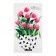 A set of towels of kitchen "Dolyana" Be happy 35x60cm-2pcs, 100% cotton