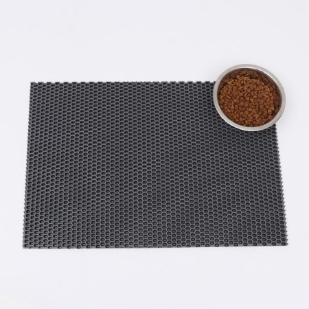Animal rug EVA, cellular, 40 x 60 cm, gray-3