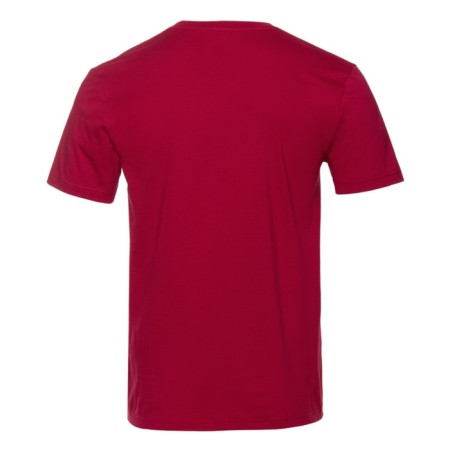 Male T -shirt, size 52, burgundy color-1