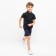 T -shirt (Polo) Children's Minaku: Basic Line Graphite Color, Height 110