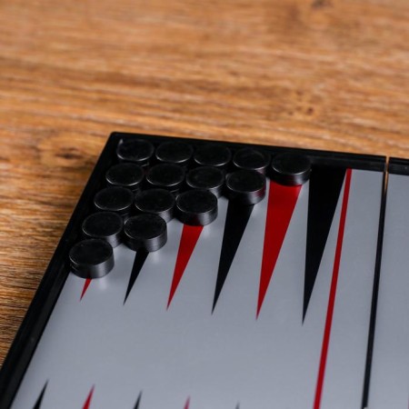 Magnetic backgammon, field 20 × 20 cm, in box-1