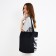 Bag Schoper cats, 40x12x38, black color
