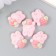 Decor for creativity velvet spraying "Bunny with strawberry" 0.6x2.5x1.8 cm