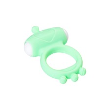 Vibrocolor on the penis A-Toys by Toyfa Fowd, silicone, d = 2.6 cm, green color