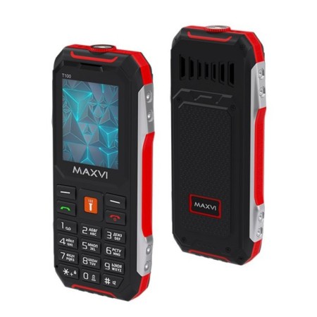Cell phone Maxvi T100 Red-1