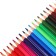 Pencils 24 colors, Carioca "Tita", wood, hexagonal, 3 mm stiffle, bright, tube + sharpener as a gift
