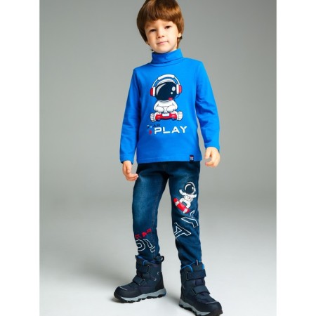 Turtleneck for a boy, height 110 cm-2