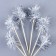 Skewer for Canapes "Fluff", in a set of 6 pieces, color silver