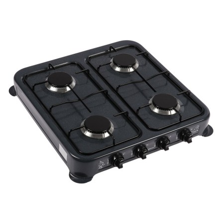Gas tiles Homestar HS-1204, 4 burners, black