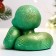 Figure "Snake Taulus" light green, 6x6cm