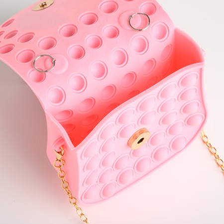 Baby bag on magnet, pink color-2