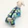 The jumpsuit printed with the lock on the back, size 18 (DS 31, OG 46, Osh 38 cm), blue