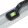 Tundra ruler, metal, plastic handle, 2 eye, 600 mm