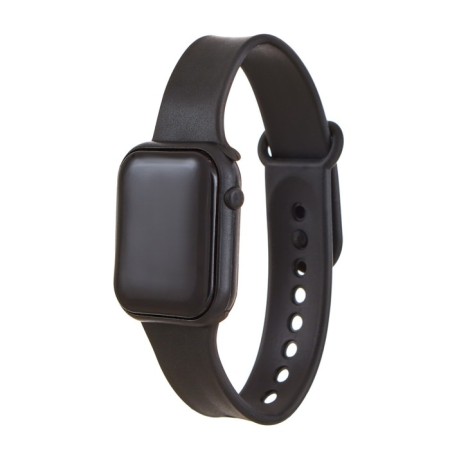 Watches electronic watches, silicone strap, black-2