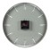 Watch Wall Interior "Classic Rubin", silent, D-30 cm, olive-white, aa