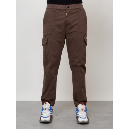 Cargo jeans men, size 44-46, brown color-10