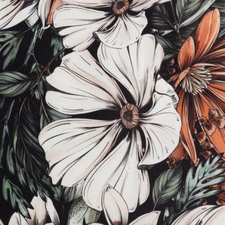 Apron "Ethel" Meadow Flower 60x70 cm, 100% cotton, sarzha 190 g/m2-2