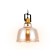 Suspended Ambrella Light, Traditional, TR3526, 1HE27, bronze color