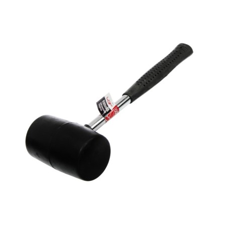 Kiyanka scrap, metal rubberized handle, black rubber, 500 g
