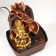 The desktop fountain from the Ganesh network at the waterfall with lotuses 20x16x13 cm