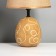 Table lamp "parable" 1x40W E14 brown 20x20x32cm