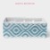 Organizer for storing linen “Laguna”, 12 cells, 27 × 20 × 10 cm, turquoise color