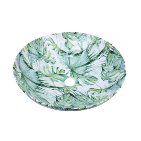 Patch Bronze de Luxe Flora 3008, 400x400x120 mm, without overflow, Faance