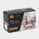 Savanna bathroom set "Geometric", 3 items (soap dish, soap dispenser 290 ml, glass), black color