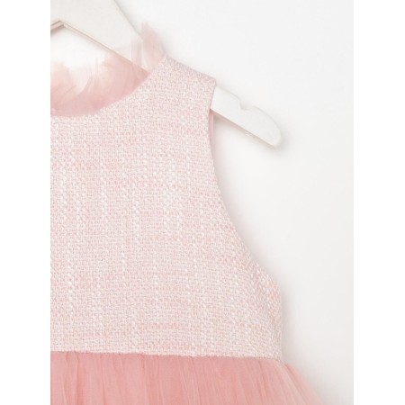 Elegant dress, pink color, height 110 cm-1
