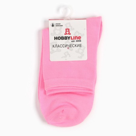 Women's socks, raspberry color, size 36-40-4