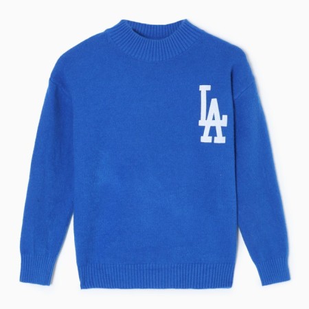 Jumper female, blue color, size 44-48