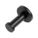 Hook furniture tundra TKO010, one -rod, 16x50 mm, black, 10 pcs